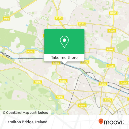 Hamilton Bridge map