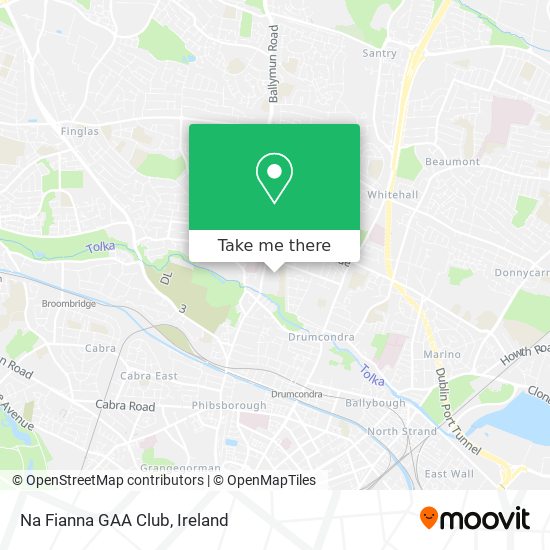 Na Fianna GAA Club map