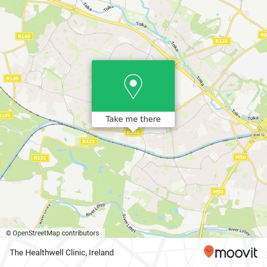 The Healthwell Clinic map