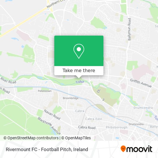 Rivermount FC - Football Pitch map
