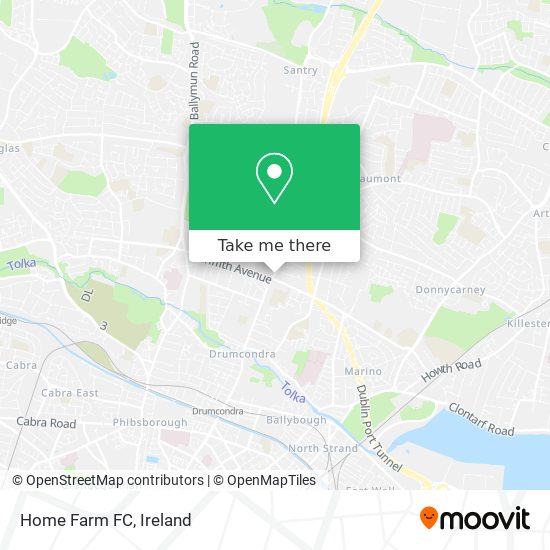 Home Farm FC map