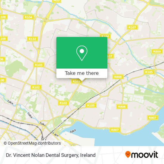 Dr. Vincent Nolan Dental Surgery map