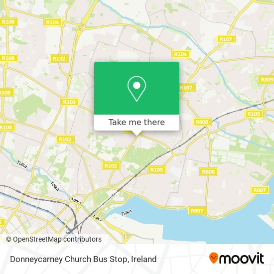 Donneycarney Church Bus Stop plan