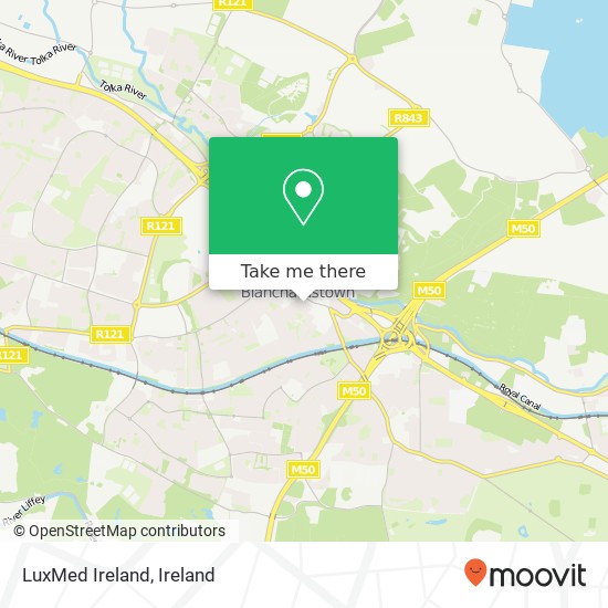 LuxMed Ireland map