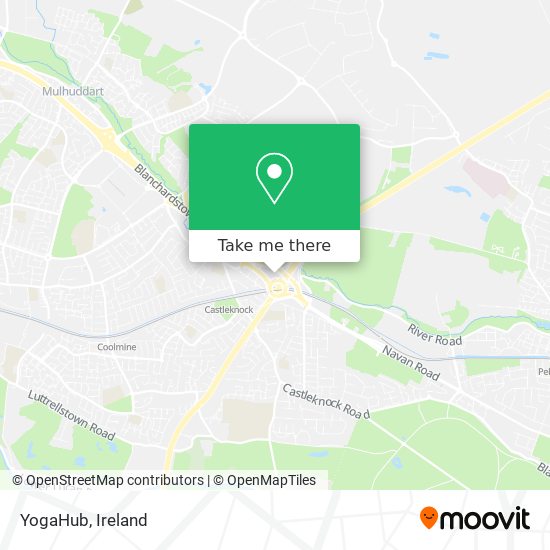 YogaHub map