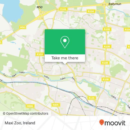 Maxi Zoo map