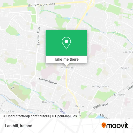 Larkhill map