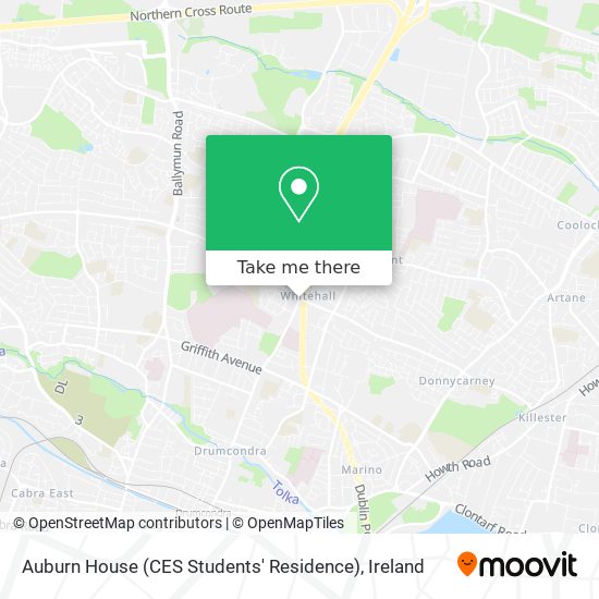 Auburn House (CES Students' Residence) map