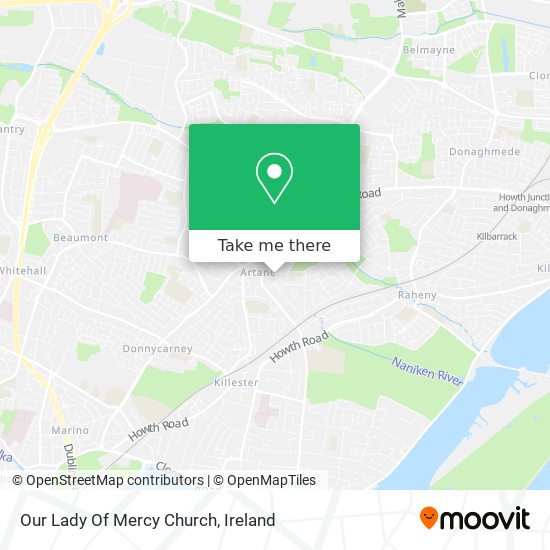 Our Lady Of Mercy Church map