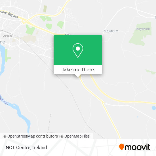 NCT Centre map