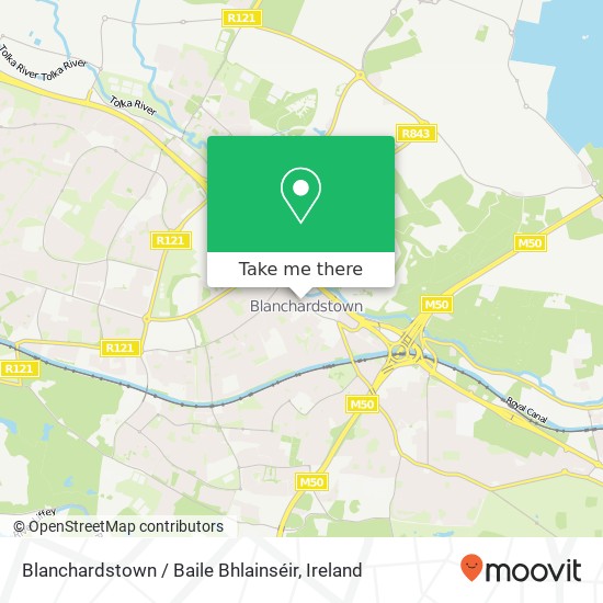 Blanchardstown / Baile Bhlainséir map