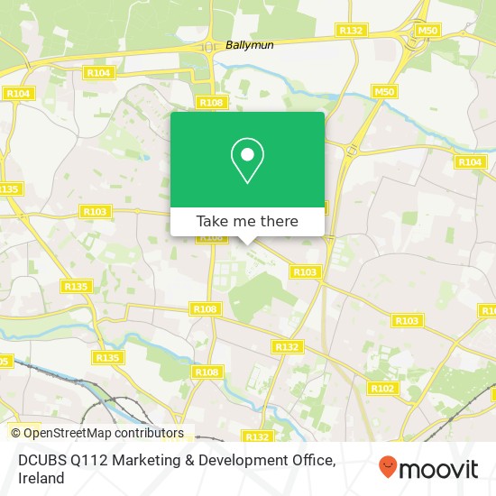 DCUBS Q112 Marketing & Development Office map