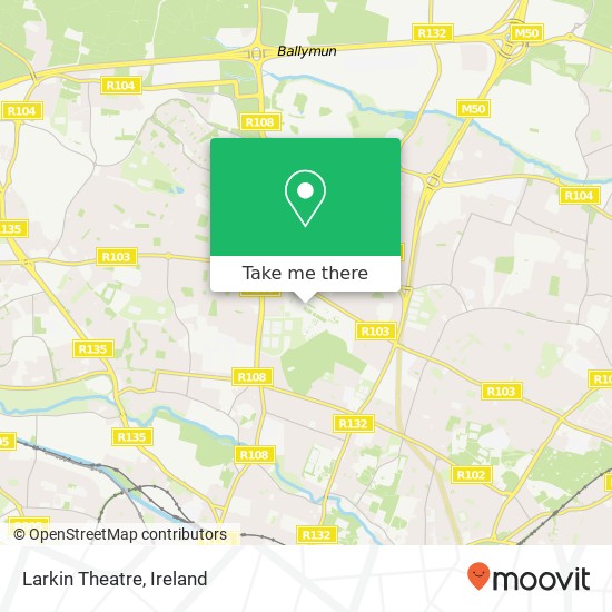 Larkin Theatre map