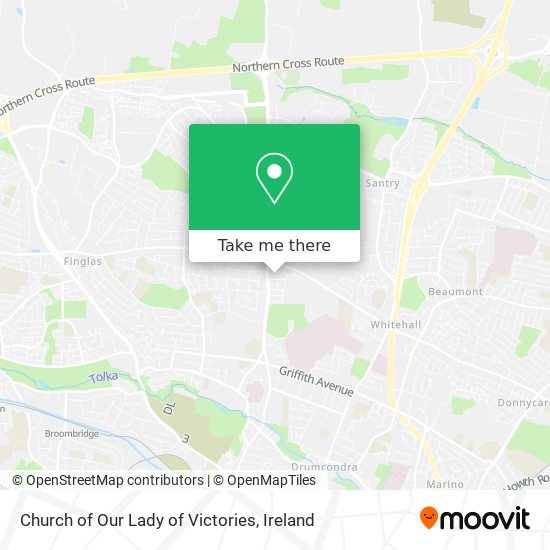 Church of Our Lady of Victories map