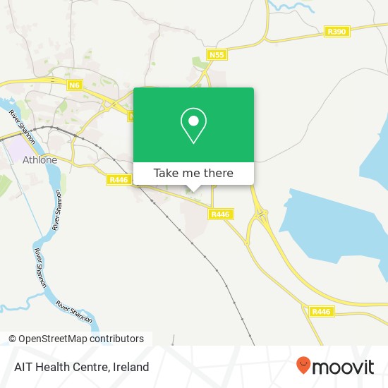 AIT Health Centre map