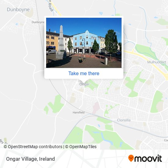 Ongar Village map