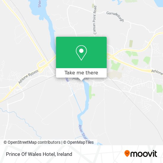 Prince Of Wales Hotel map
