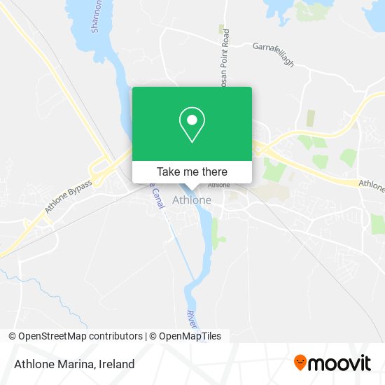 Athlone Marina map