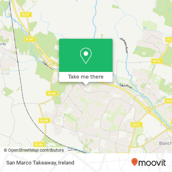 San Marco Takeaway map