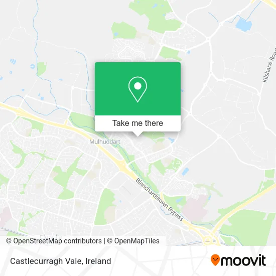 Castlecurragh Vale map