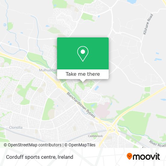 Corduff sports centre map