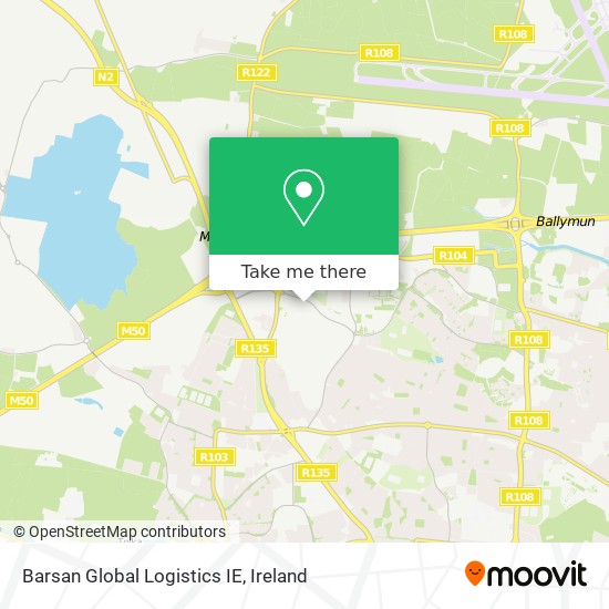 Barsan Global Logistics IE map