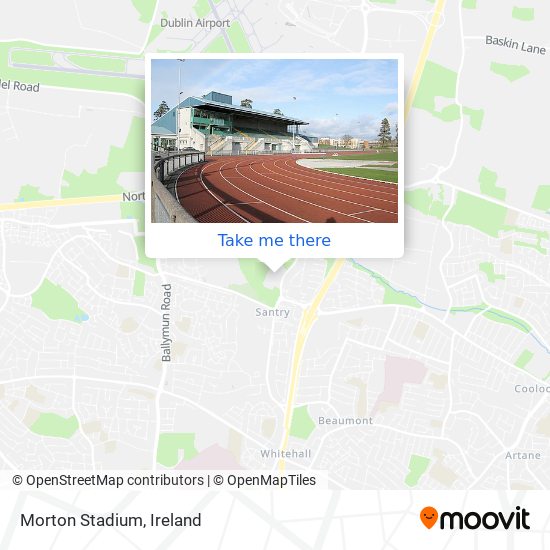 Morton Stadium map