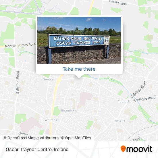 Oscar Traynor Centre map