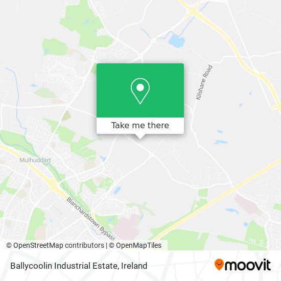 Ballycoolin Industrial Estate plan