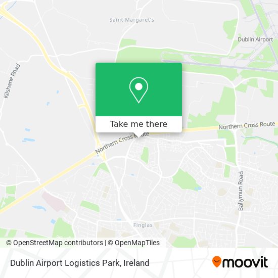 Dublin Airport Logistics Park map