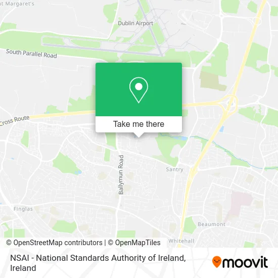 NSAI - National Standards Authority of Ireland map