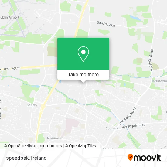 speedpak map