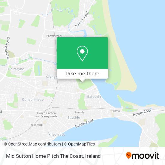 Mid Sutton Home Pitch The Coast map
