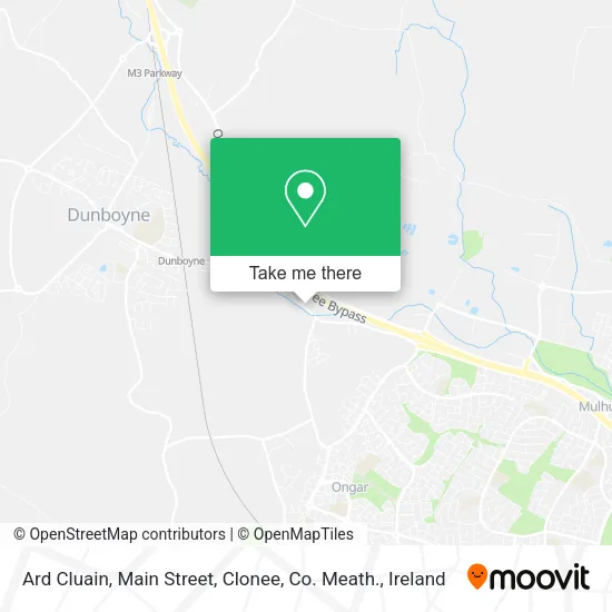 Ard Cluain, Main Street, Clonee, Co. Meath. plan