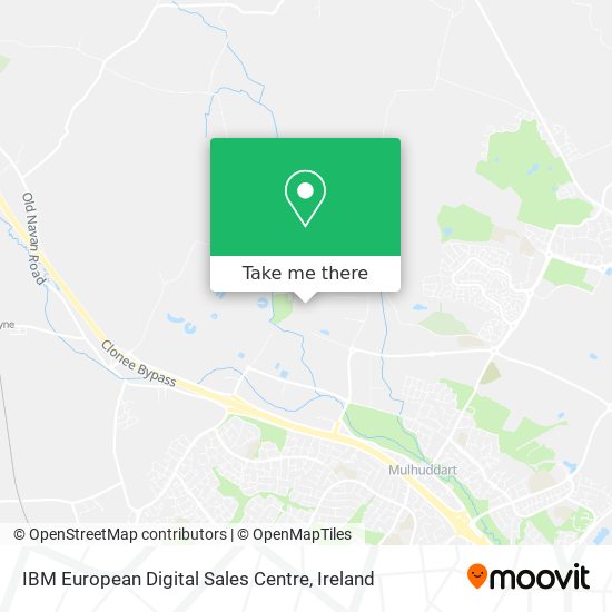IBM European Digital Sales Centre map