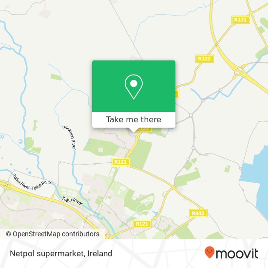 Netpol supermarket map
