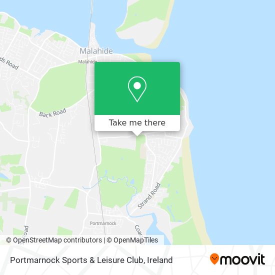 Portmarnock Sports & Leisure Club map