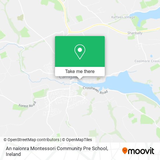 An naíonra Montessori Community Pre School plan