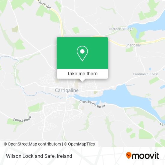 Wilson Lock and Safe map
