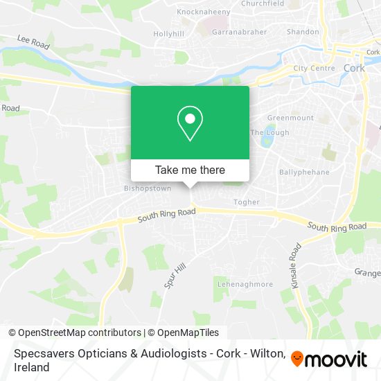 Specsavers Opticians & Audiologists - Cork - Wilton map