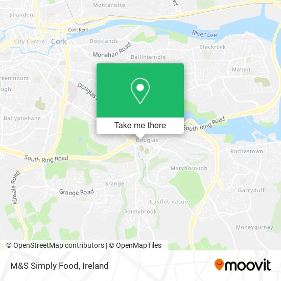 M&S Simply Food map