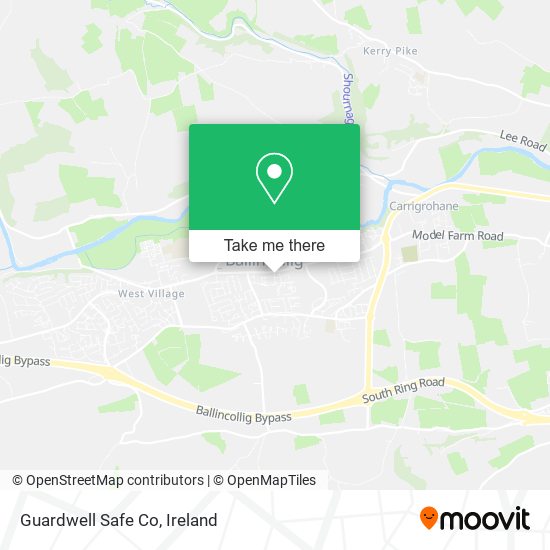 Guardwell Safe Co map