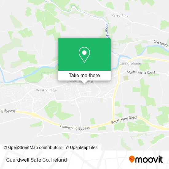 Guardwell Safe Co map