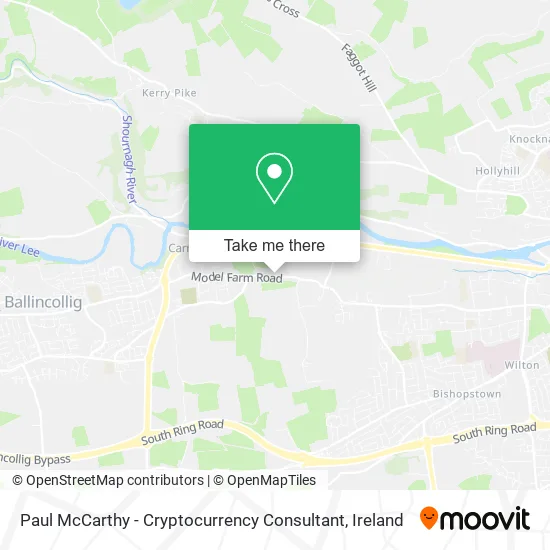 Paul McCarthy - Cryptocurrency Consultant map