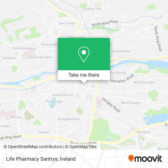 Life Pharmacy Santrys map