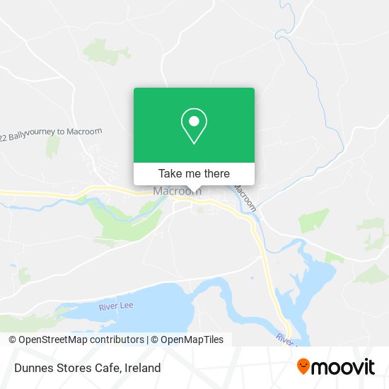 Dunnes Stores Cafe map