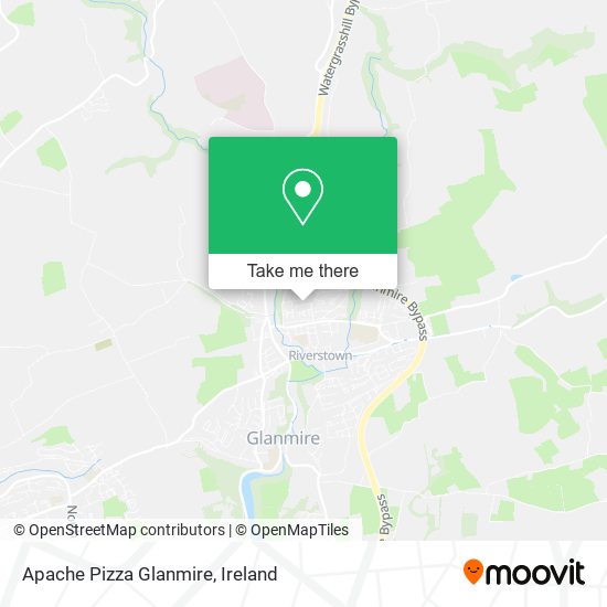 Apache Pizza Glanmire map