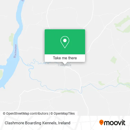 Clashmore Boarding Kennels map
