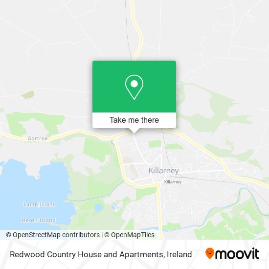 Redwood Country House and Apartments map