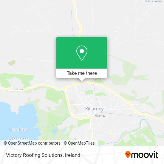 Victory Roofing Solutions map